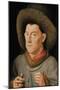 Man with Pinks, C. 1510-Jan van Eyck-Mounted Giclee Print