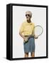 Man with Tennis Racket, 2004-Max Ferguson-Framed Stretched Canvas