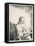 Man with Trefoil, C.1635-40-Ferdinand Bol-Framed Stretched Canvas