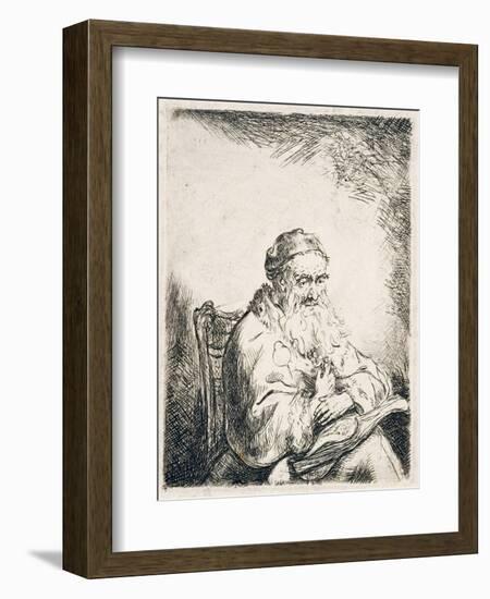 Man with Trefoil, C.1635-40-Ferdinand Bol-Framed Giclee Print