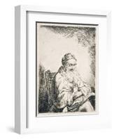 Man with Trefoil, C.1635-40-Ferdinand Bol-Framed Giclee Print