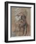 Man with Turban-Giovanni Bellini-Framed Art Print