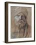 Man with Turban-Giovanni Bellini-Framed Art Print