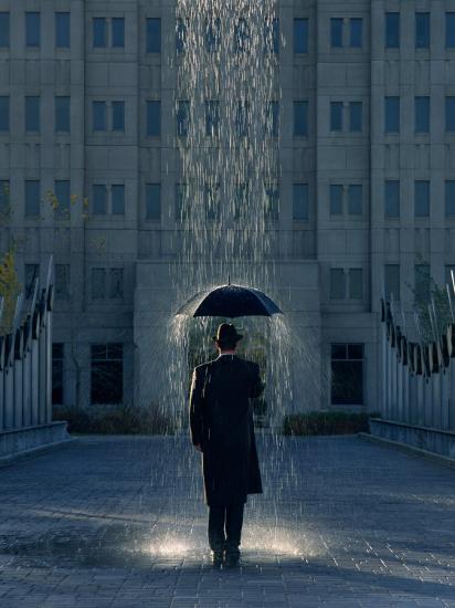 Man With Umbrella Under A Regional Rain Photographic Print Joseph Hancock Allposters Com Man With Umbrella Under A Regional Rain Photographic Print Joseph Hancock Allposters Com