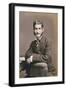 Man with Whiskers C1900-null-Framed Photographic Print