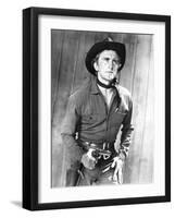 Man Without a Star, Kirk Douglas, 1955-null-Framed Photo