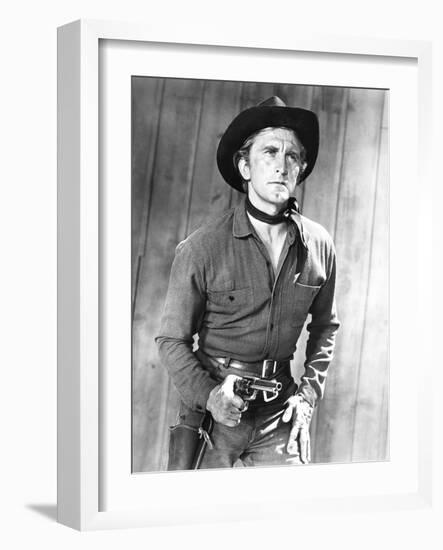 Man Without a Star, Kirk Douglas, 1955-null-Framed Photo