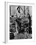 Man Working in the Shipbuilding Industry-George Strock-Framed Photographic Print