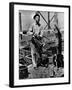 Man Working in the Shipbuilding Industry-George Strock-Framed Photographic Print