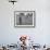 Man Working on the Farm after it Has Rained-null-Framed Photographic Print displayed on a wall