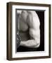 Man Working Out with Hand Wieghts, New York, New York, USA-Chris Trotman-Framed Premium Photographic Print