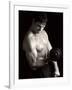 Man Working Out with Hand Wieghts, New York, New York, USA-Chris Trotman-Framed Photographic Print