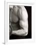 Man Working Out with Hand Wieghts, New York, New York, USA-Chris Trotman-Framed Photographic Print