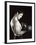 Man Working Out with Hand Wieghts, New York, New York, USA-Chris Trotman-Framed Photographic Print