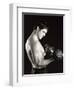 Man Working Out with Hand Wieghts, New York, New York, USA-Chris Trotman-Framed Photographic Print