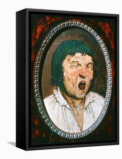 'Man Yawning', c1545-1569. Artist: Pieter Bruegel the Elder-Pieter Bruegel the Elder-Framed Stretched Canvas