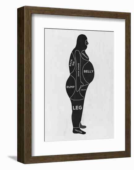 Man-null-Framed Giclee Print