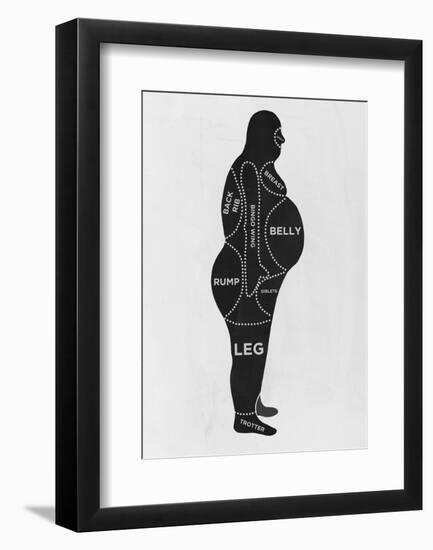 Man-null-Framed Giclee Print