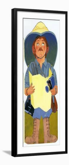Man-George Adamson-Framed Premium Giclee Print