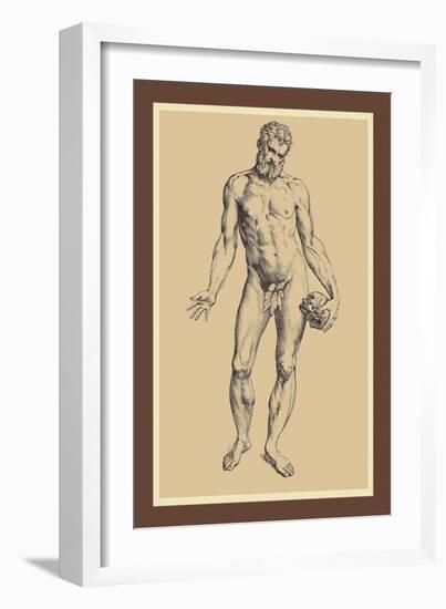 Man-Andreas Vesalius-Framed Art Print