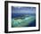 Mana Island and Coral Reef, Mamanuca Islands, Fiji-David Wall-Framed Photographic Print