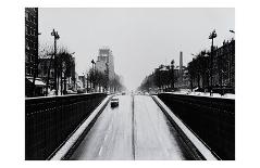 View from the Window in Paris, Foggy-Manabu Nishimori-Art Print