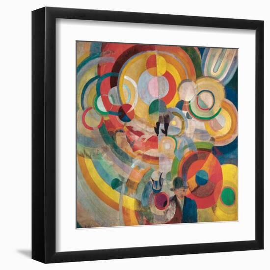 Manage de Cochon ou Manege Electrique-Robert Delaunay-Framed Giclee Print