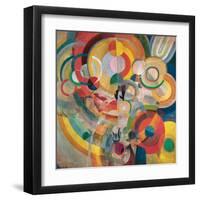 Manage de Cochon ou Manege Electrique-Robert Delaunay-Framed Giclee Print