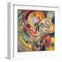 Manage de Cochon ou Manege Electrique-Robert Delaunay-Framed Giclee Print