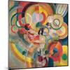 Manage de Cochon ou Manege Electrique-Robert Delaunay-Mounted Giclee Print