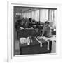 Managed Houses General Office, Tetleys Brewers, Leeds, West Yorkshire, 1968-Michael Walters-Framed Photographic Print