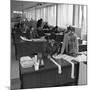 Managed Houses General Office, Tetleys Brewers, Leeds, West Yorkshire, 1968-Michael Walters-Mounted Photographic Print