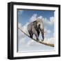 Managing Risk-digitalista-Framed Art Print