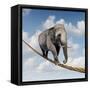 Managing Risk-digitalista-Framed Stretched Canvas