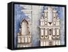 Managua, Zona Monumental, Plaza De La Republica, Derelict Old Cathedral Shattered, 1972 Earthquake-Jane Sweeney-Framed Stretched Canvas