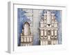 Managua, Zona Monumental, Plaza De La Republica, Derelict Old Cathedral Shattered, 1972 Earthquake-Jane Sweeney-Framed Photographic Print