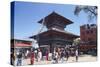 Manakamana Temple, Manakamana, Gorkha District, Gandaki, Nepal, Asia-Ian Trower-Stretched Canvas