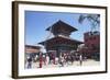 Manakamana Temple, Manakamana, Gorkha District, Gandaki, Nepal, Asia-Ian Trower-Framed Photographic Print