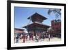 Manakamana Temple, Manakamana, Gorkha District, Gandaki, Nepal, Asia-Ian Trower-Framed Photographic Print