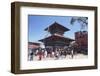 Manakamana Temple, Manakamana, Gorkha District, Gandaki, Nepal, Asia-Ian Trower-Framed Photographic Print