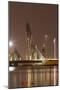 Manama at Night, Bahrain, Middle East-Angelo Cavalli-Mounted Photographic Print