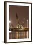 Manama at Night, Bahrain, Middle East-Angelo Cavalli-Framed Photographic Print