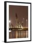 Manama at Night, Bahrain, Middle East-Angelo Cavalli-Framed Photographic Print