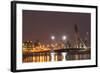 Manama at Night, Bahrain, Middle East-Angelo Cavalli-Framed Photographic Print