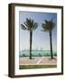 Manama Skyline from Muharraq, Manama, Bahrain-Walter Bibikow-Framed Photographic Print