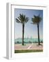 Manama Skyline from Muharraq, Manama, Bahrain-Walter Bibikow-Framed Photographic Print