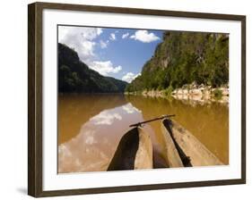 Manambolo Canyon, Tsingys De Bemaraha National Park, East Madagascar-Inaki Relanzon-Framed Photographic Print