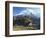 Manang Village and Annapurna Himalayan Range, Marsyangdi River Valley, Gandaki, Nepal-Jochen Schlenker-Framed Photographic Print