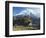 Manang Village and Annapurna Himalayan Range, Marsyangdi River Valley, Gandaki, Nepal-Jochen Schlenker-Framed Photographic Print