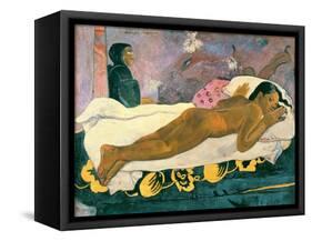 Manao Tupapau (The Spirit of the Dead Watches), 1892-Paul Gauguin-Framed Stretched Canvas